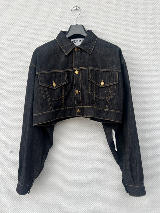 (Stange2) Moschino Damen Jeans Jacke Gr. M