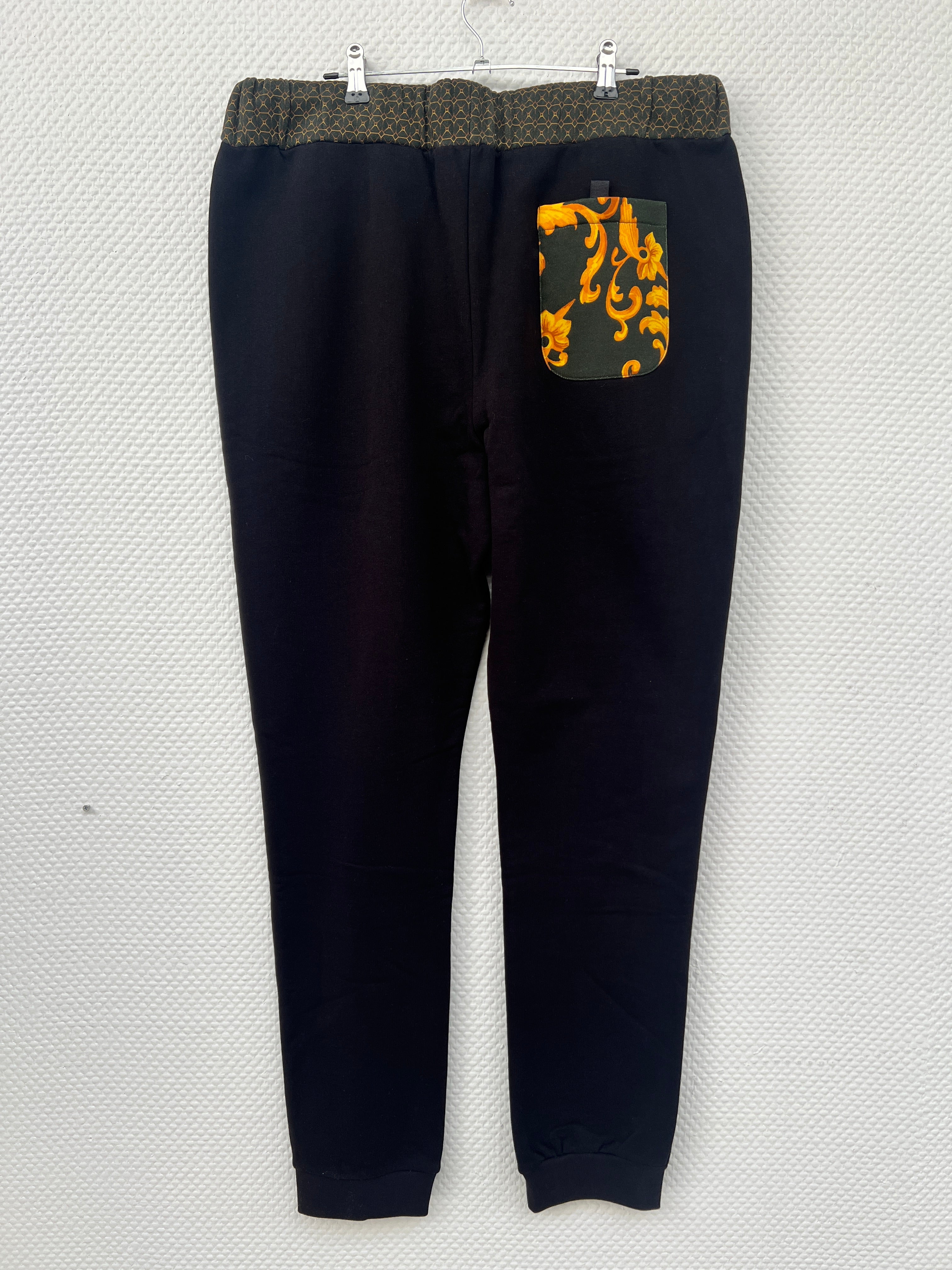 (Stange2) Carlo Colucci Herren Hose schwarz Gr. L
