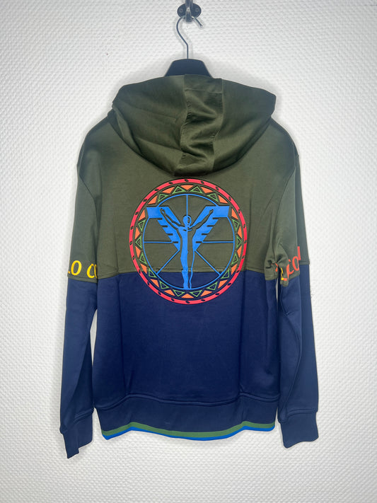 (Stange2) Carlo Colucci Herren Zipp Sweatshirt Gr.S