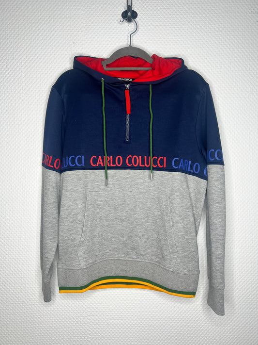 (Stange2) Carlo Colucci Herren Zipp Sweatshirt Gr.S