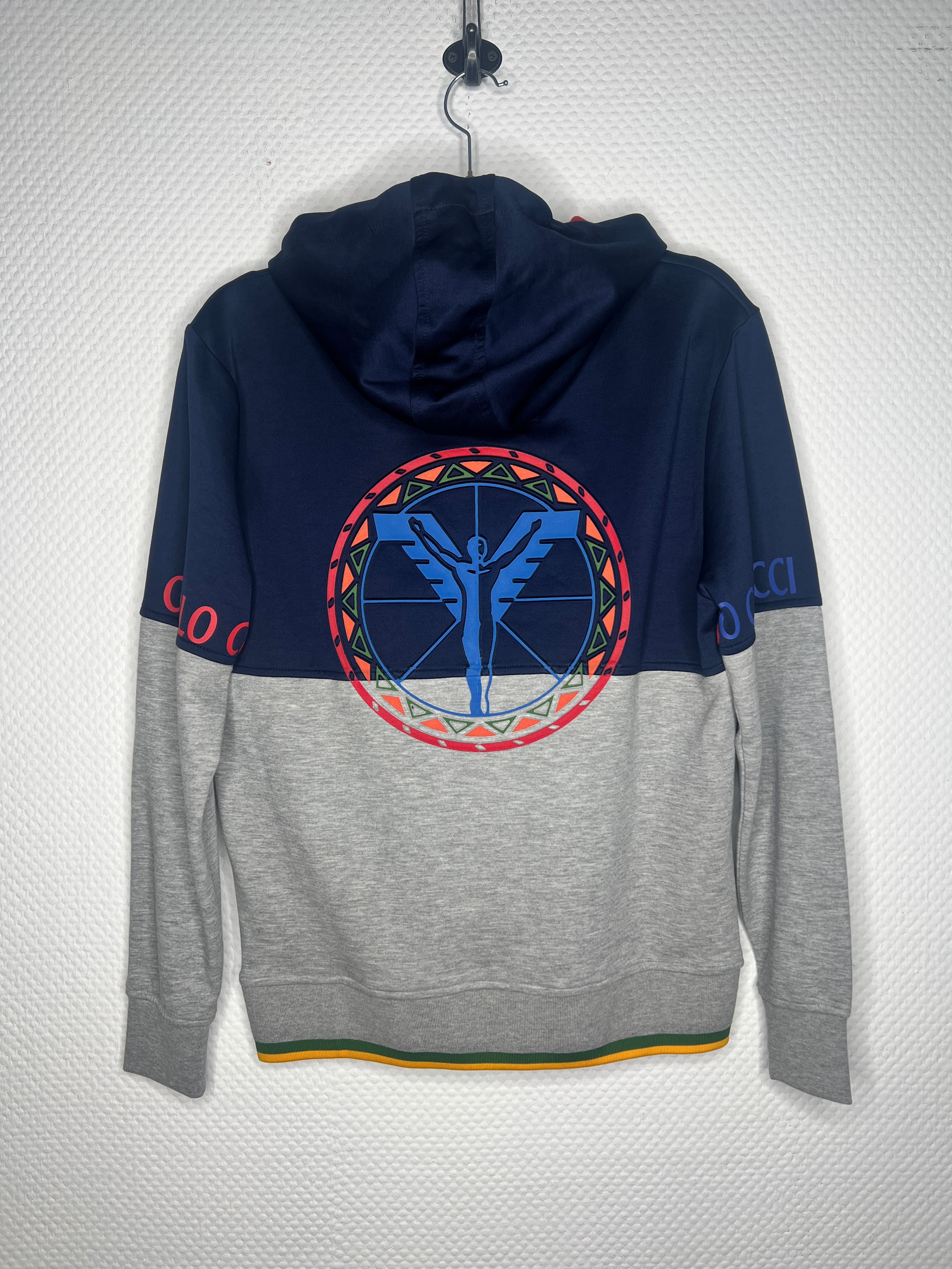 (Stange2) Carlo Colucci Herren Zipp Sweatshirt Gr.S