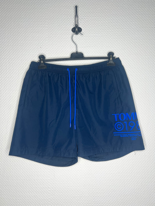 (132) Tommy Hilfiger Herren Badehose dunkelblau Gr. S/M/L