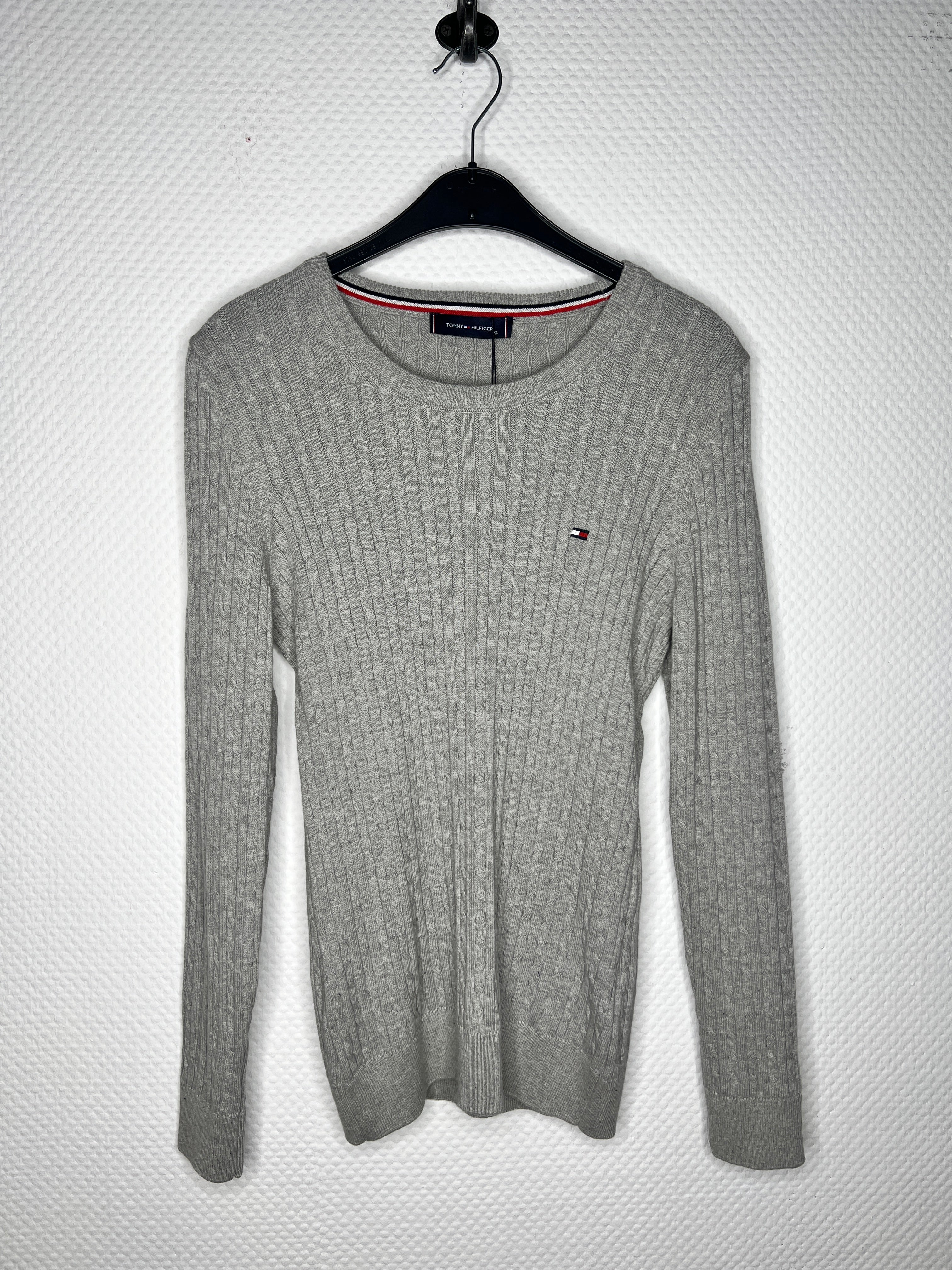 (Stange2) Tommy Hilfiger Damen Strickpullover grau Gr.XL