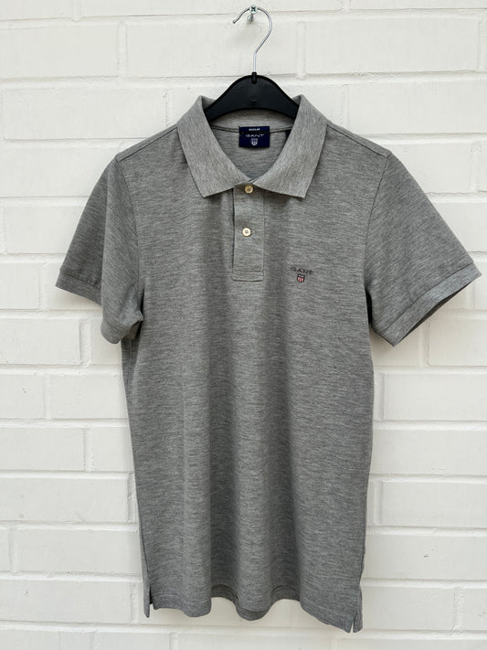 (Stange2) Gant Polohemd grau Gr.S
