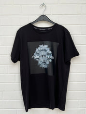 (84) Carlo Colucci Herren Tshirt schwarz