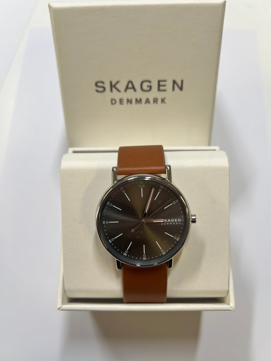 Skagen Denmark Herrenuhr braun