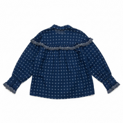 Vero Moda Curve Bluse in blau muster Gr46