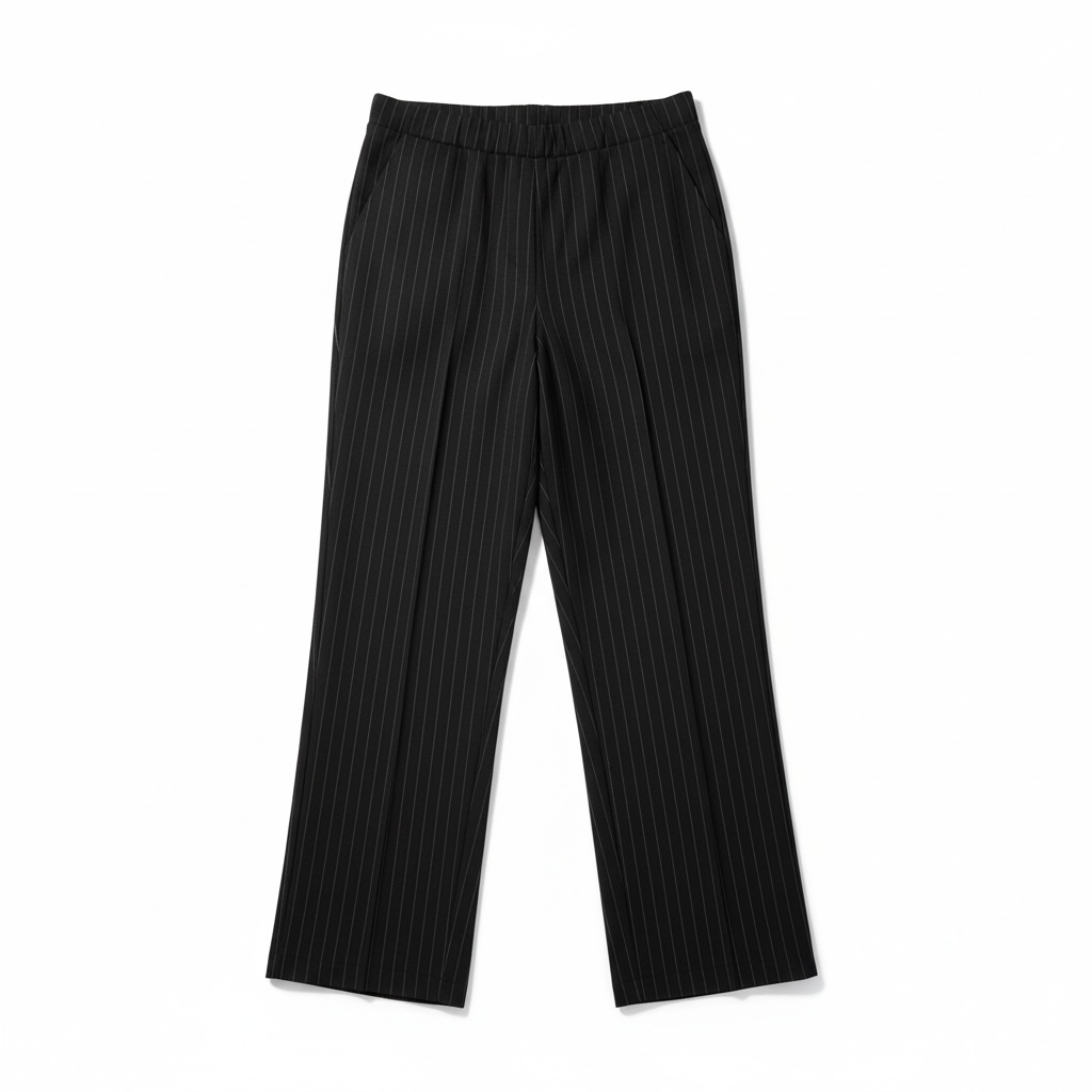 Vero Moda Curve Hose Schwarz Weiß gestreift Gr46/32