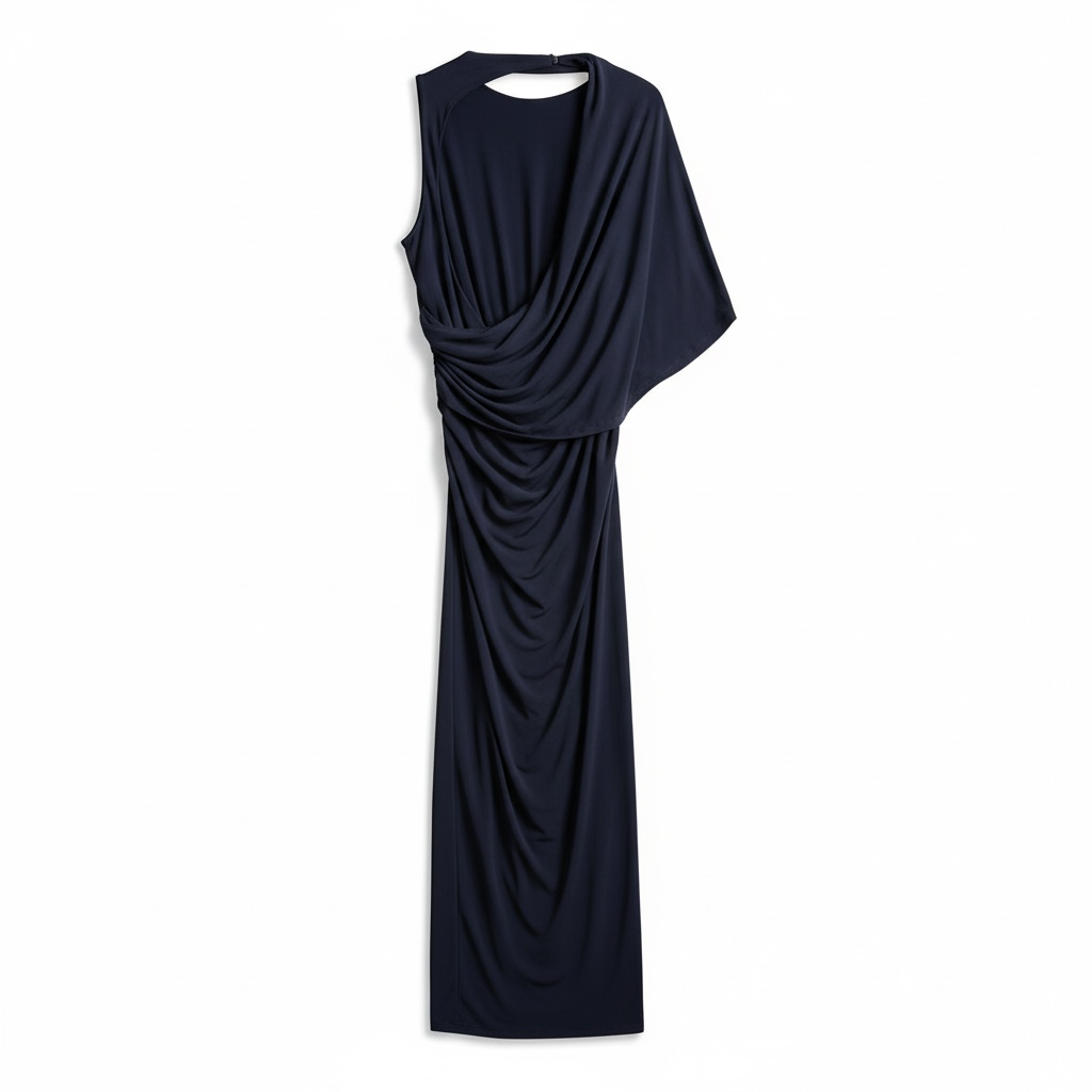 Vero Moda Aware Kleid Rückenfrei  Navy GrM