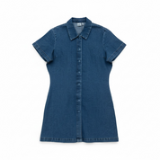 Vero Moda Curve Denim Jeans Kleid figurbetont Gr46