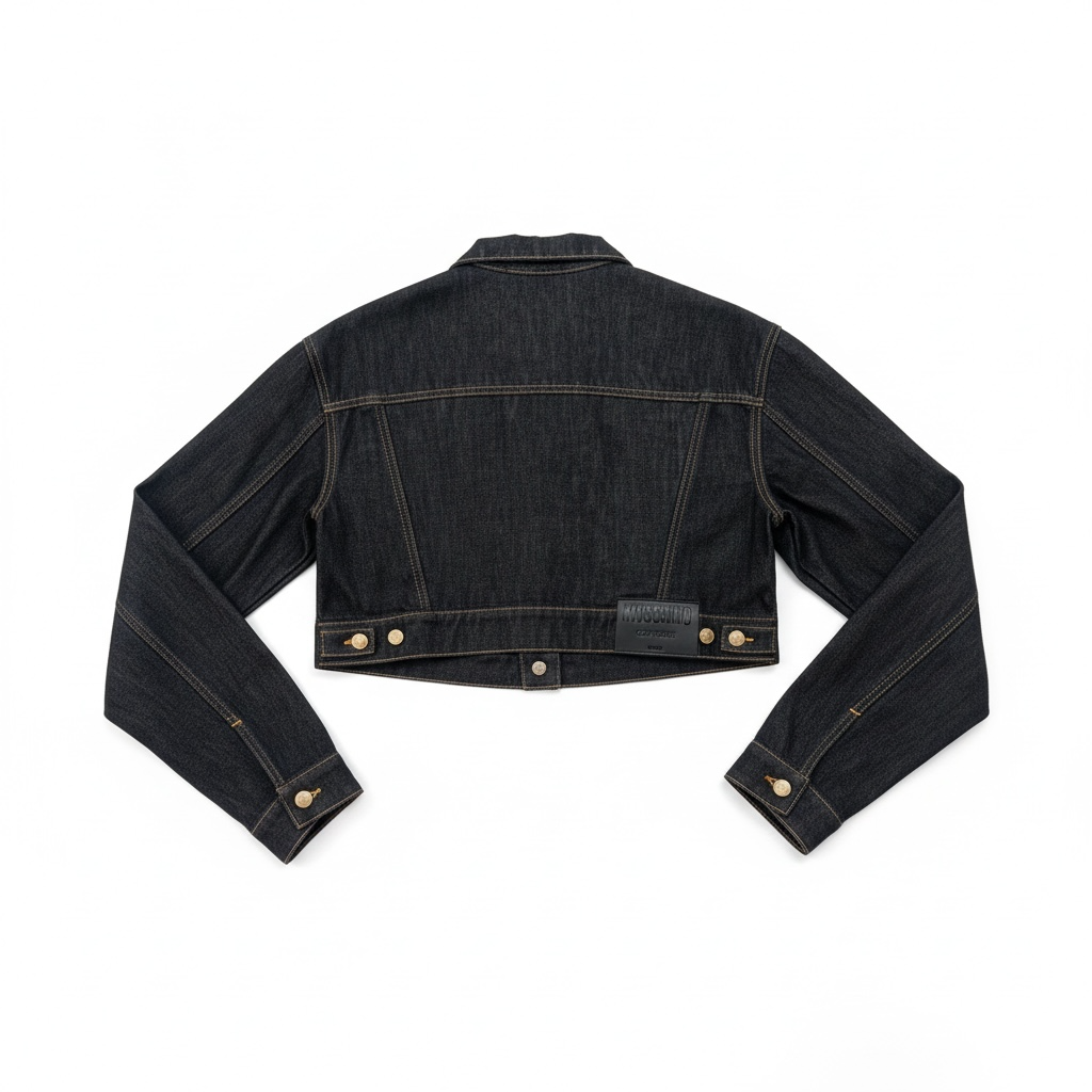 Moschino Damen Jeans Jacke Gr. M -ST2-