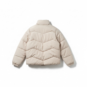 Vero Moda Curve Pufferjacke in Creme Gr46