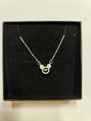 Halskette “Zirkonia Micky” gold/silber (18/19)