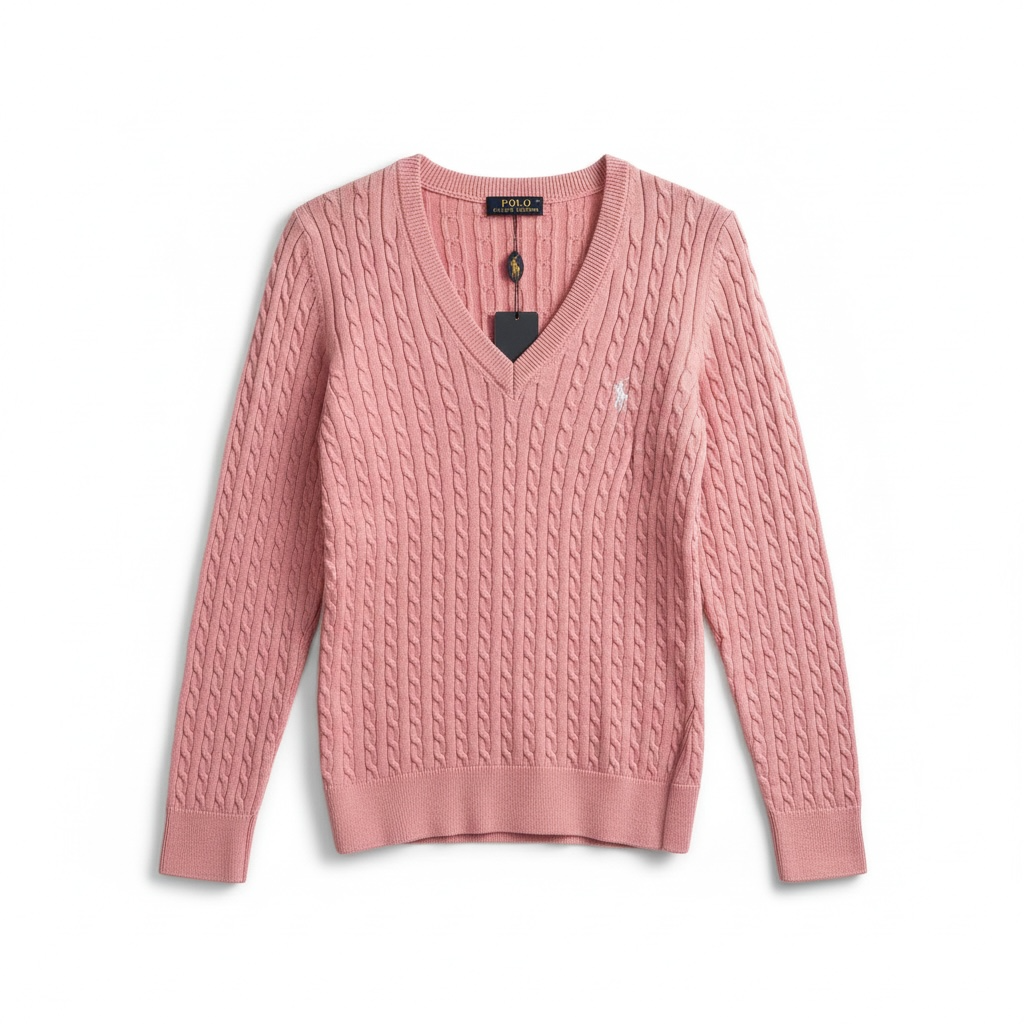 DAMEN Polo Ralph Lauren Strickpullover V Ausschnitt