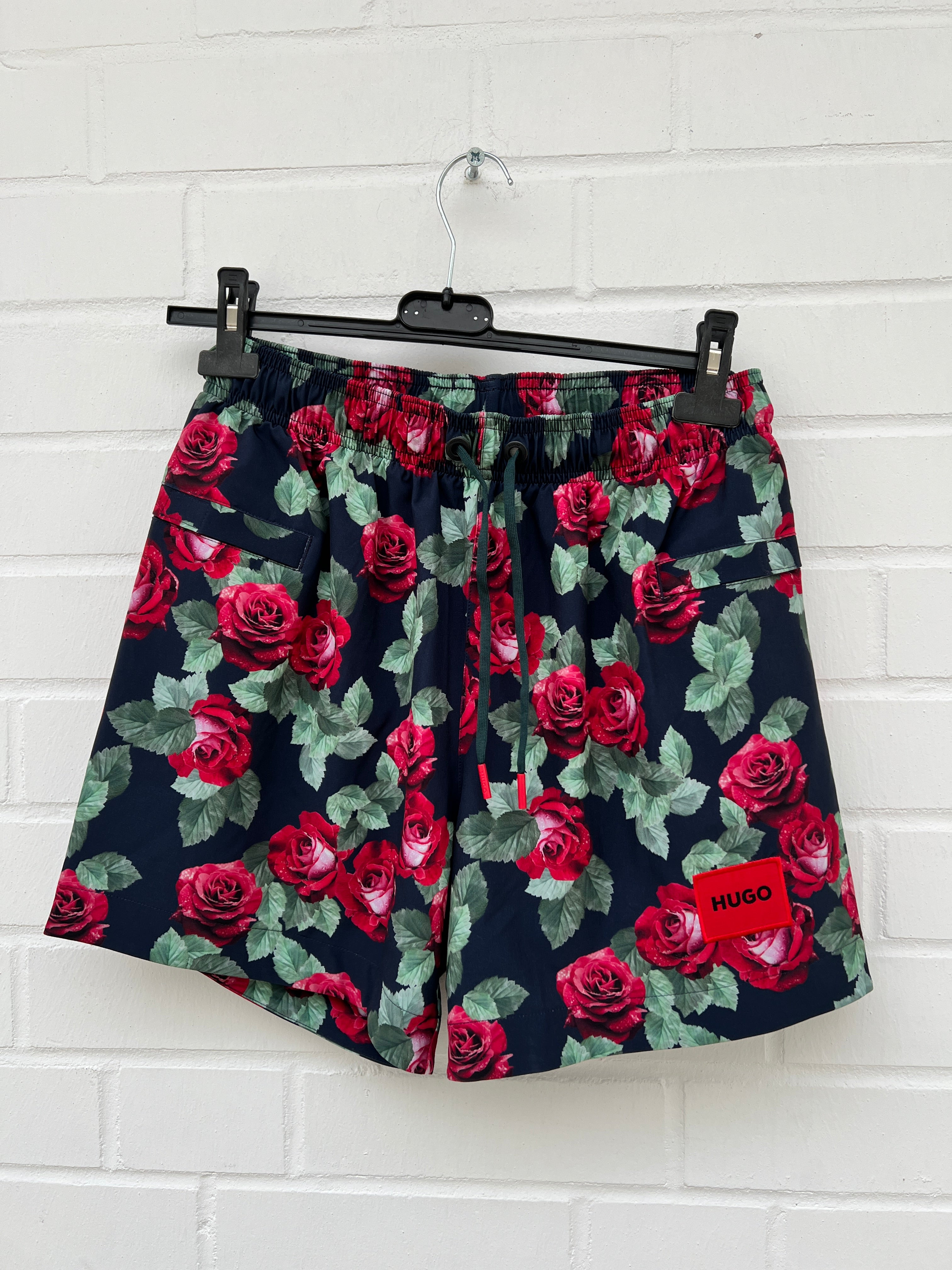 Badehose rosenmuster Gr.S