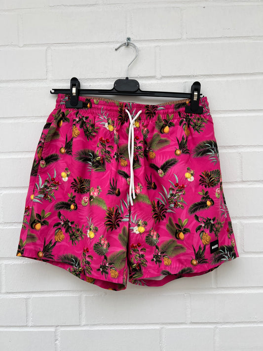 Badehose pink muster