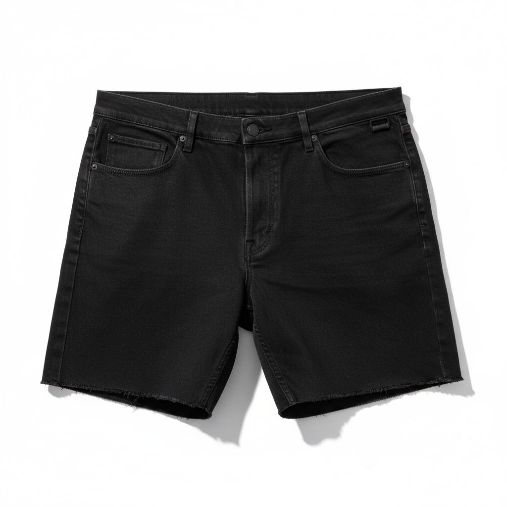 REPLAY Jeans Short schwarz Gr44