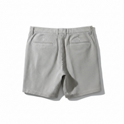 SELECTED Regular Fit Short 100% Cotton gestreift grau GrL