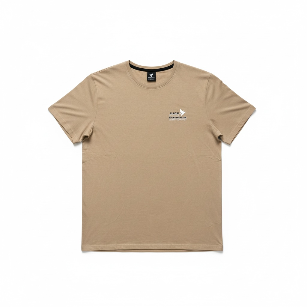 JUST EMPORIO Tshirt beige beige bedruckt -37-