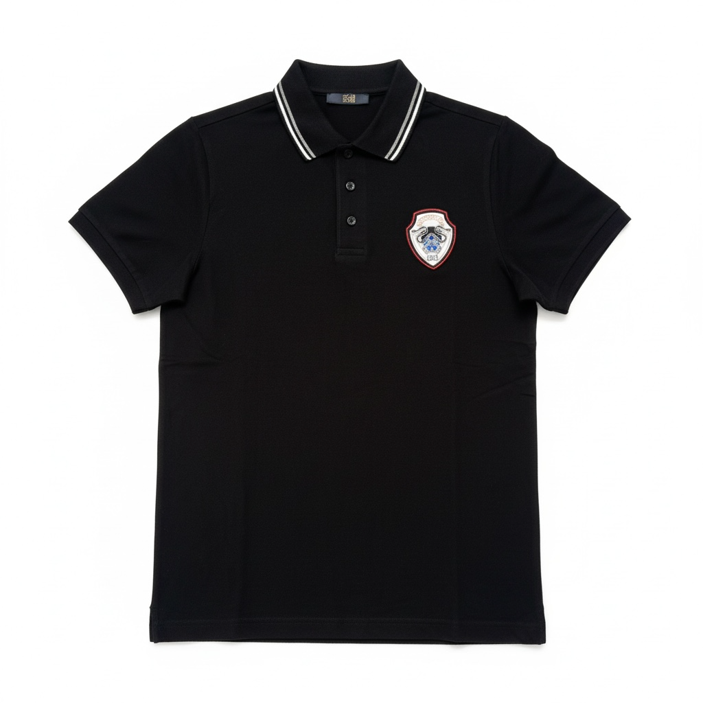 Cavalli Class Poloshirt schwarz -67-
