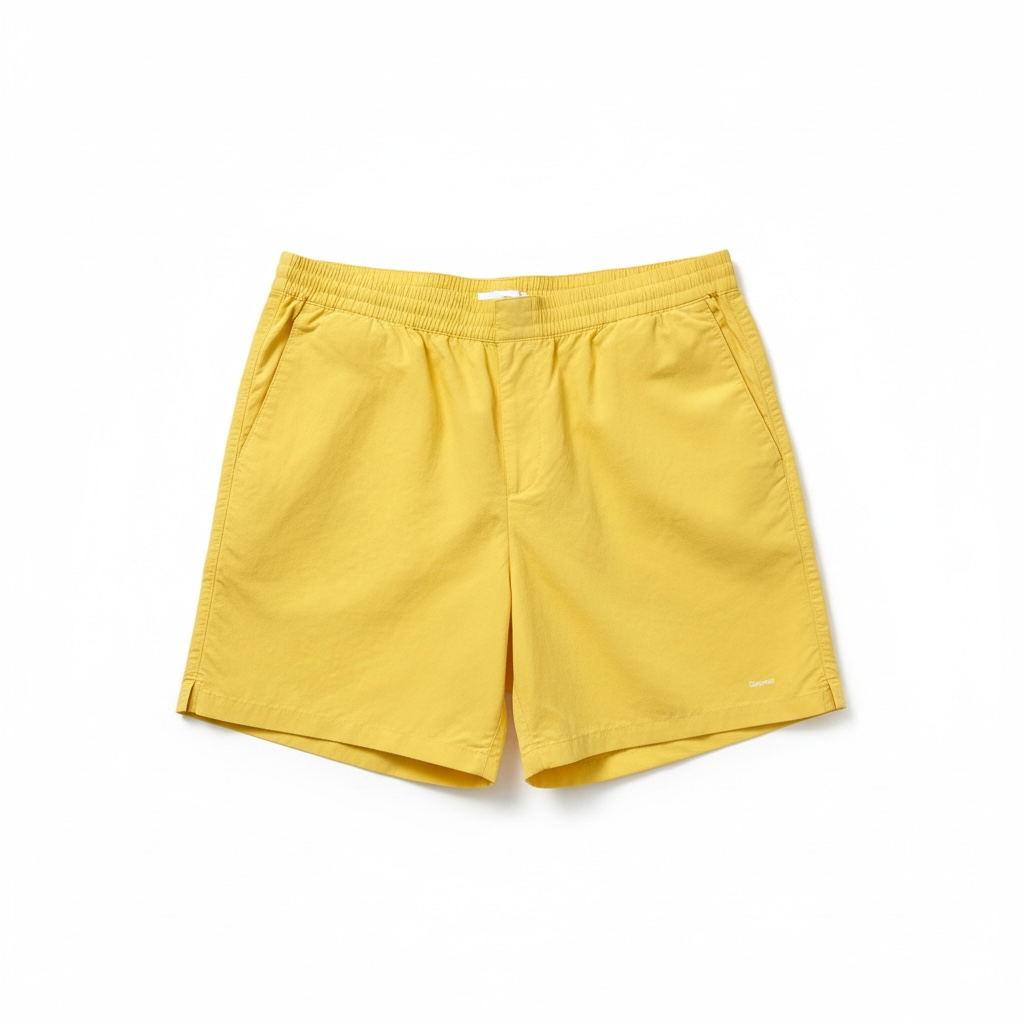 SELECTED Swim Shorts Badehose gelb GrL