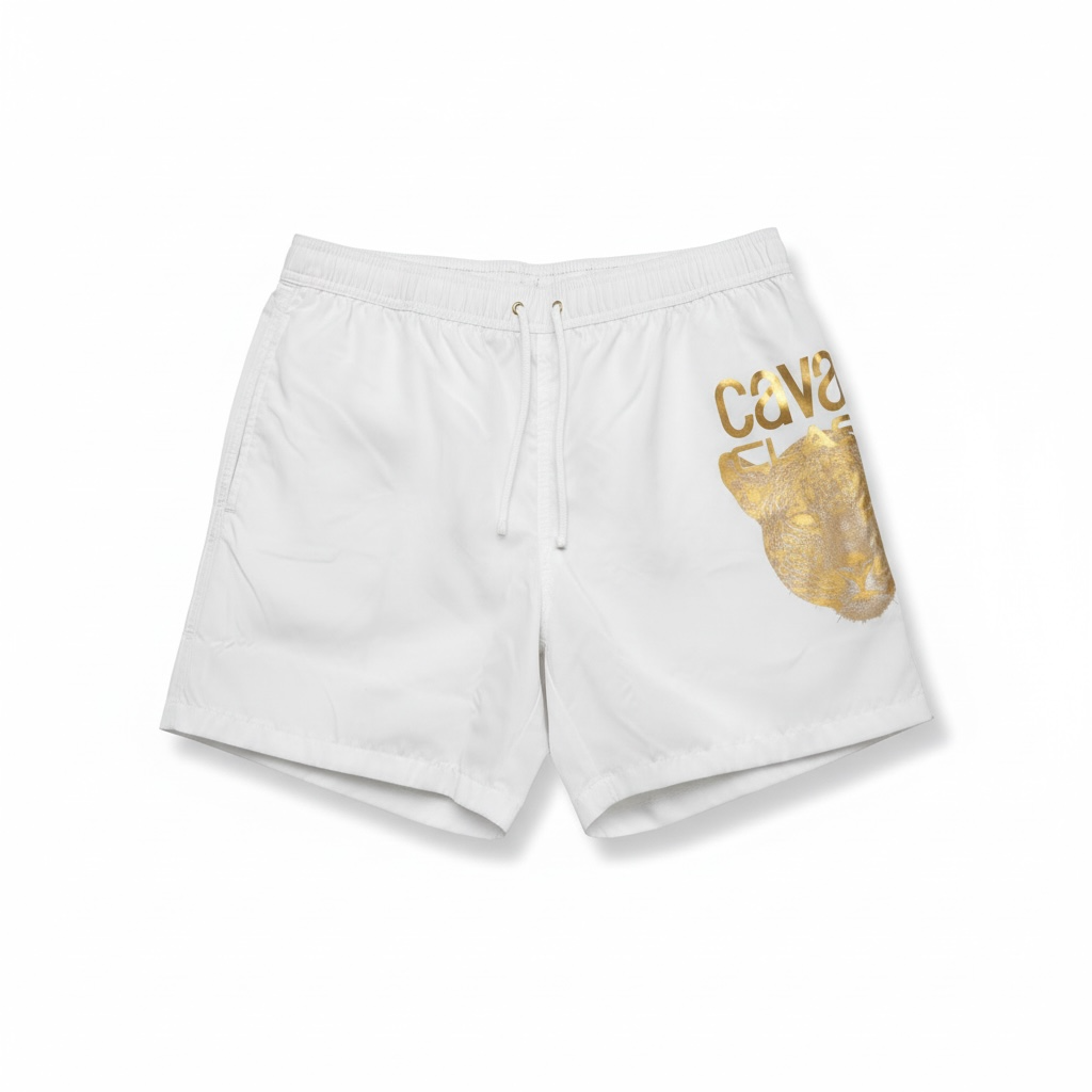 Cavalli Class Badehose weiß gold Gr.L