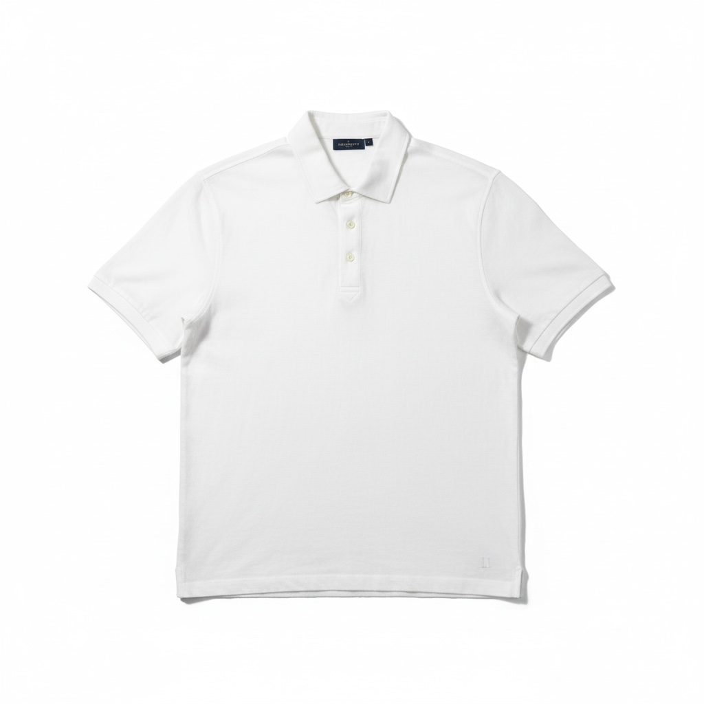 HACKETT LONDON Poloshirt Slim Fit 100% Leinen weiß GrXL