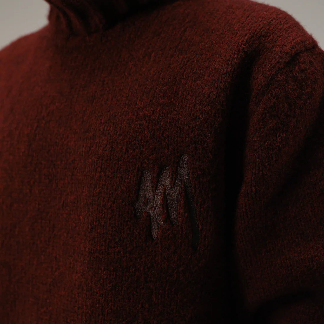 Alessandro Magno Rollkragen Pullover bordeaux rot