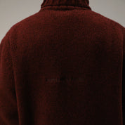 Alessandro Magno Rollkragen Pullover bordeaux rot