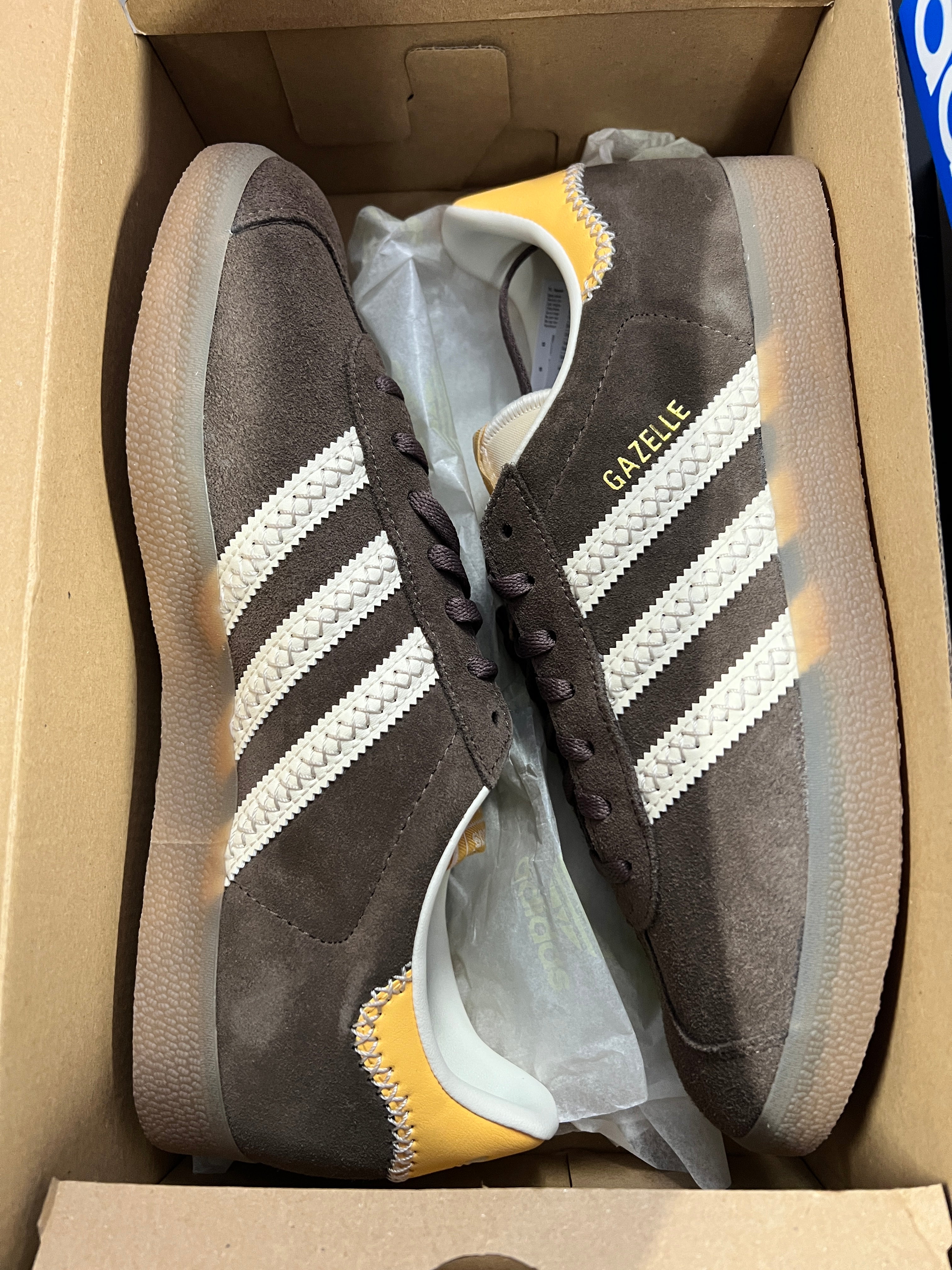 Adidas Gazelle Sneaker braungelb