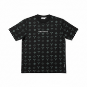 Carlo Colucci Tshirt braun / weiß / schwarz