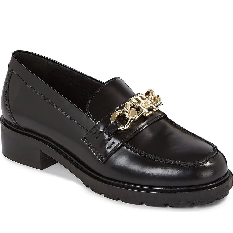 TOMMY HILFIGER Chain Loafer schwarz Gr41