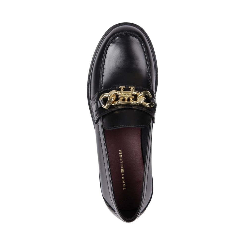 TOMMY HILFIGER Chain Loafer schwarz Gr41