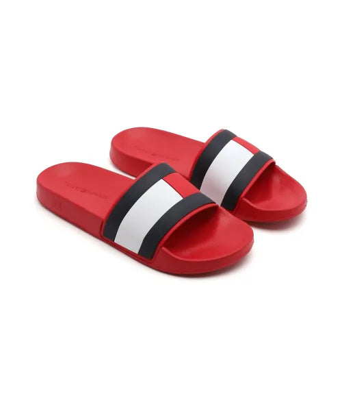 TOMMY HILFIGER Pantoletten rot Gr40