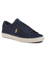 RALPH LAUREN Sneaker aus Stoff navy 816749369009 Gr 50