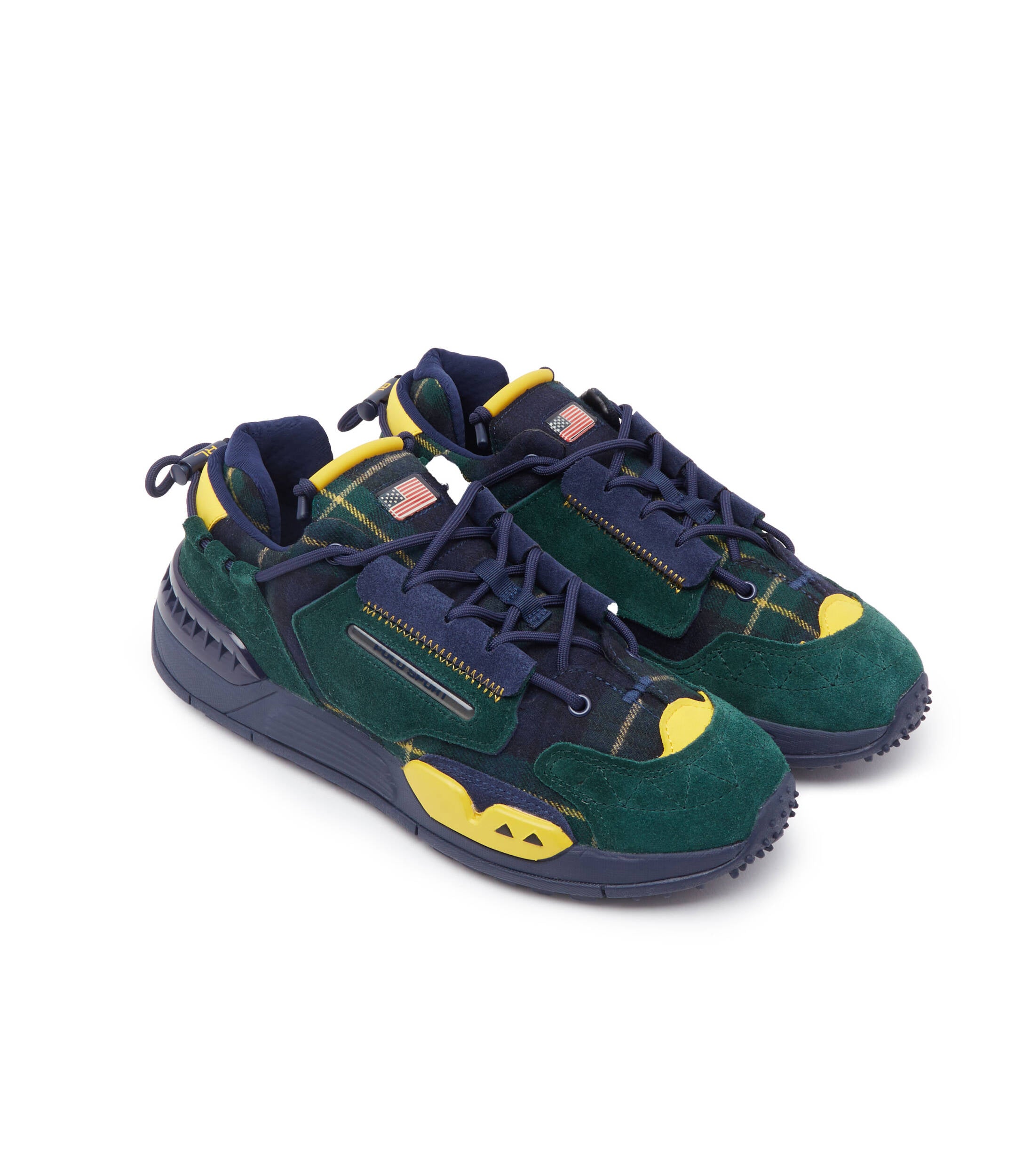 RALPH LAUREN Sneaker PS 200 Multi navygrün Gr42