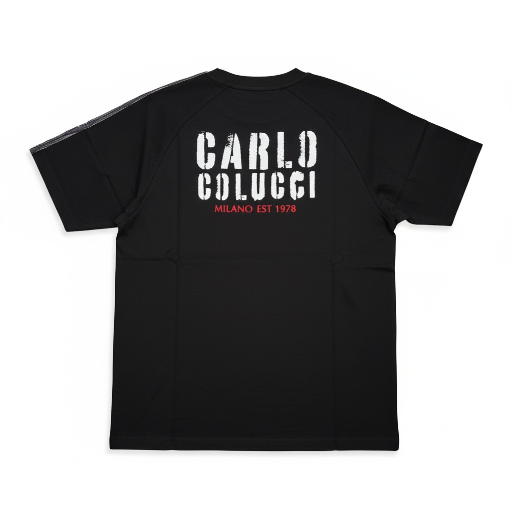 Carlo Colucci Tshirt schwarz / grau