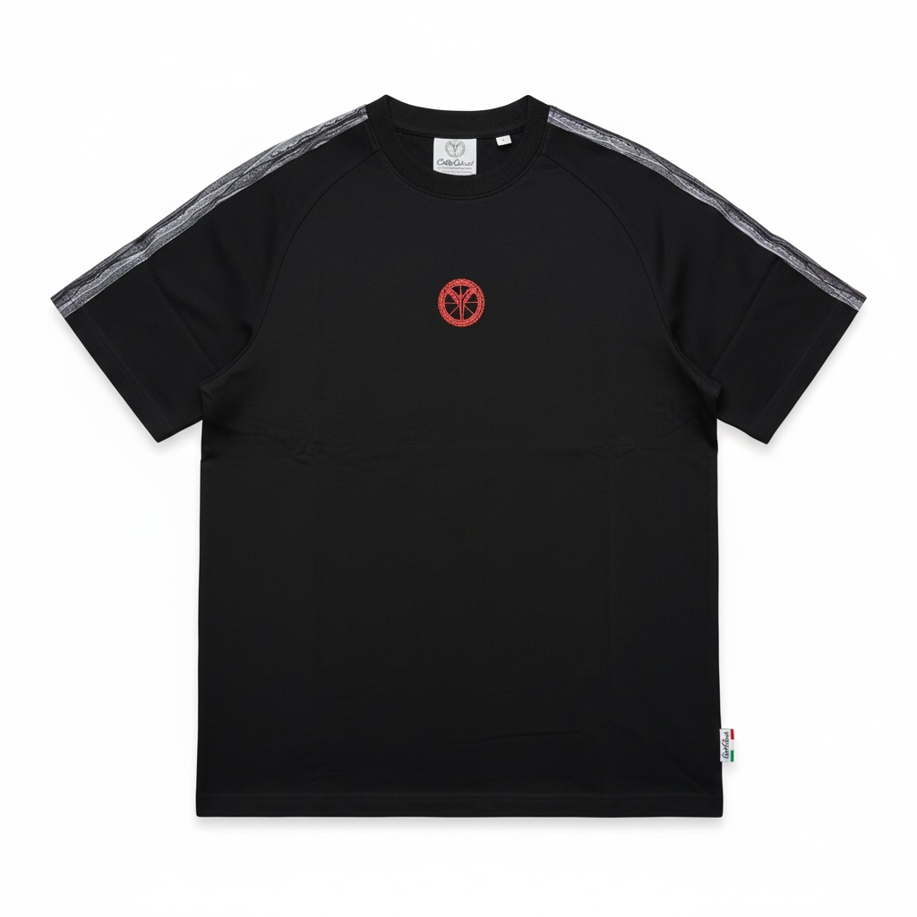 Carlo Colucci Tshirt schwarz / grau