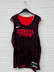 (Stange4) NBA Indiana Fever Trikot rot schwarz Gr.L