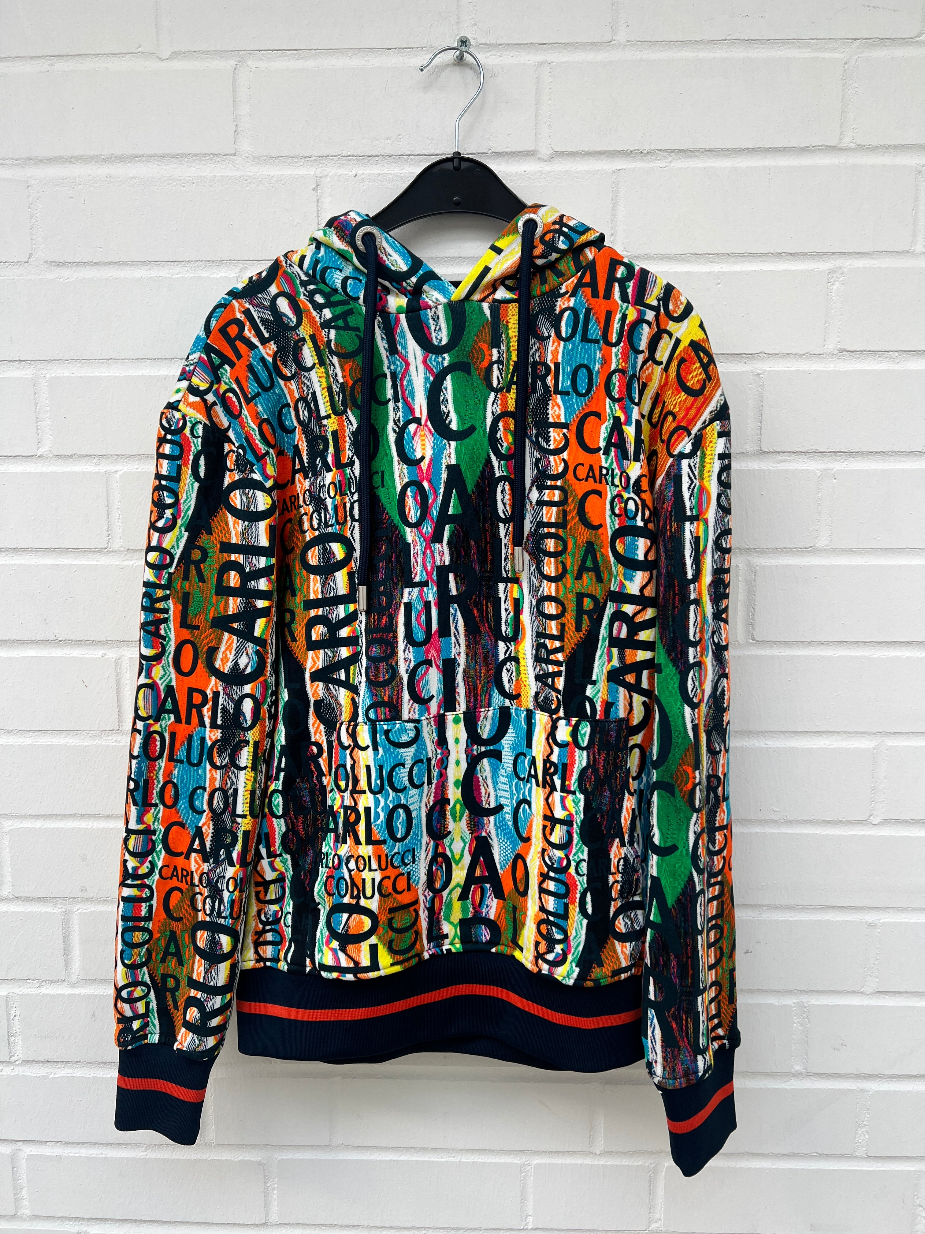 (1) Carlo Colucci Hoodie bunt