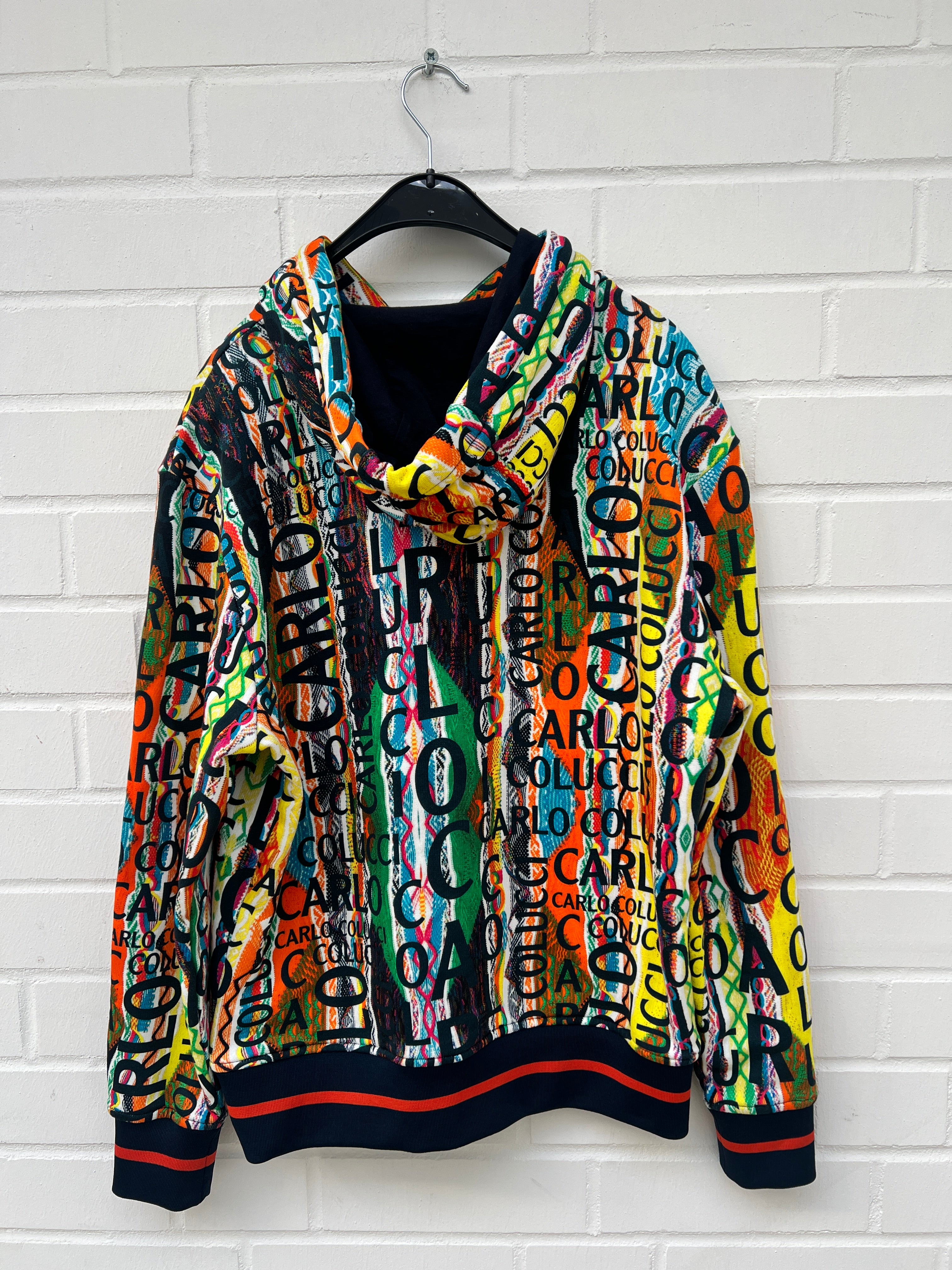 (1) Carlo Colucci Hoodie bunt