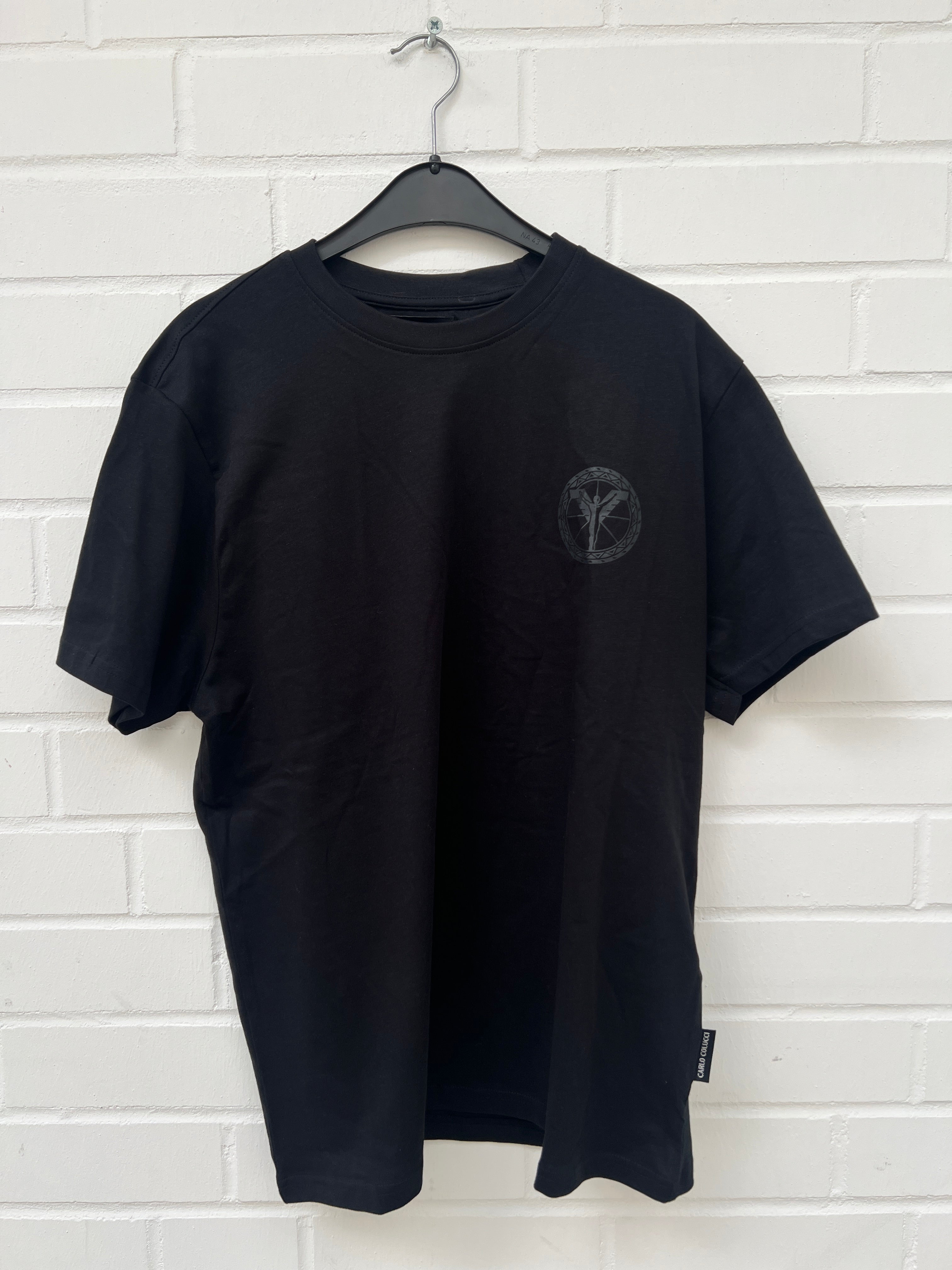 (3) Carlo Colucci Tshirt schwarz