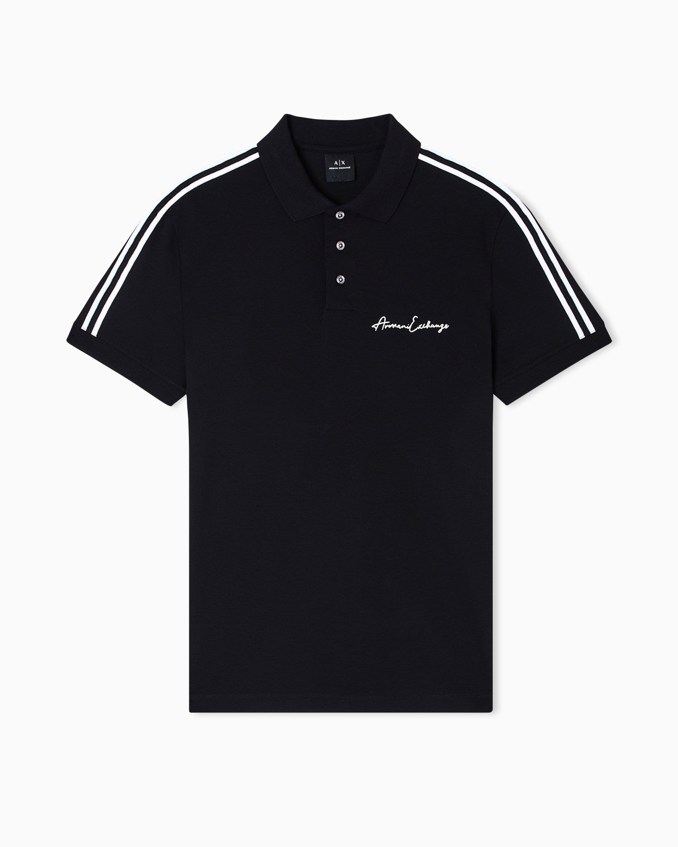 (6) Armani Exchange Poloshirt schwarz