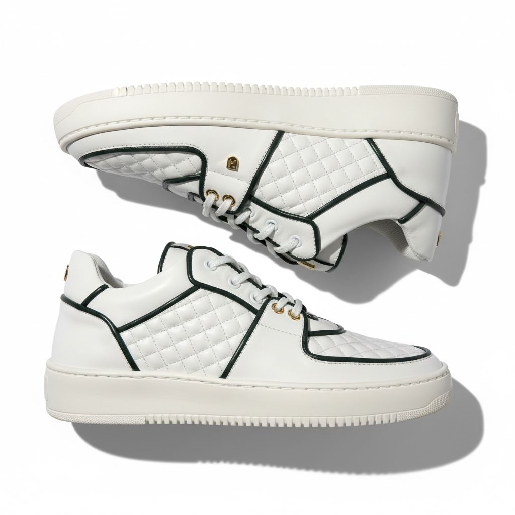 LEANDRO LOPES Low Top Jordy White Green