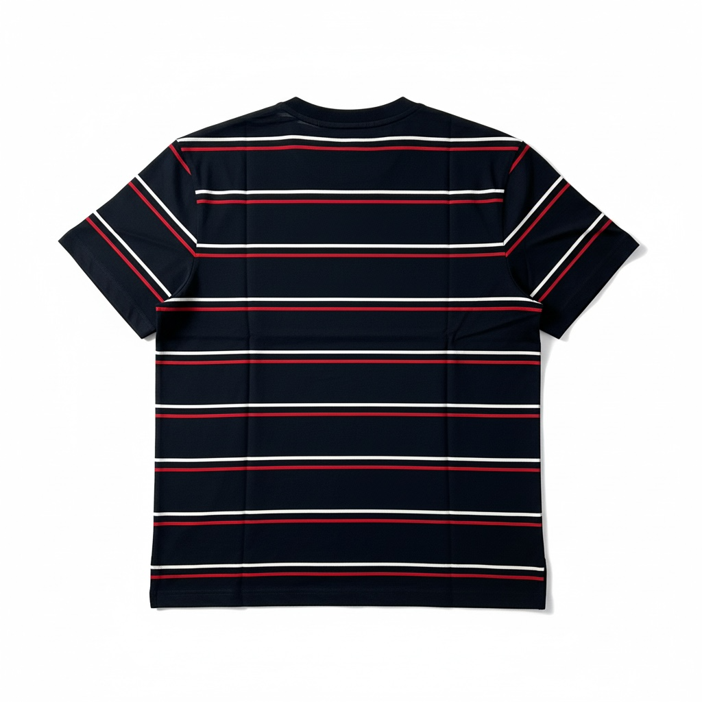 TOMMY JEANS Tshirt 100% Cotton navy blue gestreift Gr.XXL