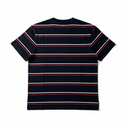 TOMMY JEANS Tshirt 100% Cotton navy blue gestreift Gr.XXL