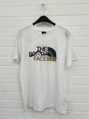 (24+25) THE NORTH FACE Tshirt weiß beige