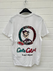 (39) Carlo Colucci Tshirt weiß delicious