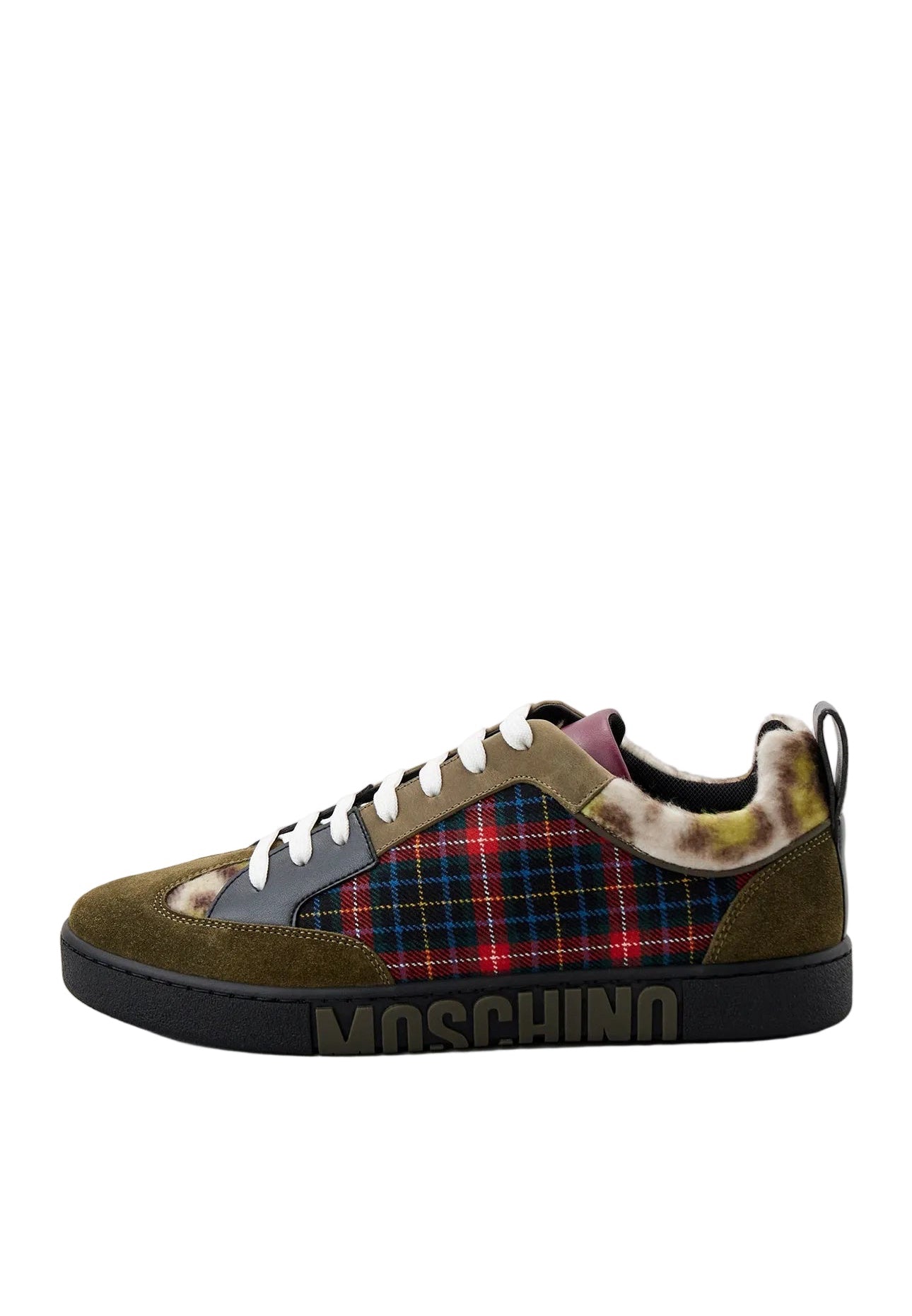 MOSCHINO COTURE Logo Patchwork Trainers Gr.42