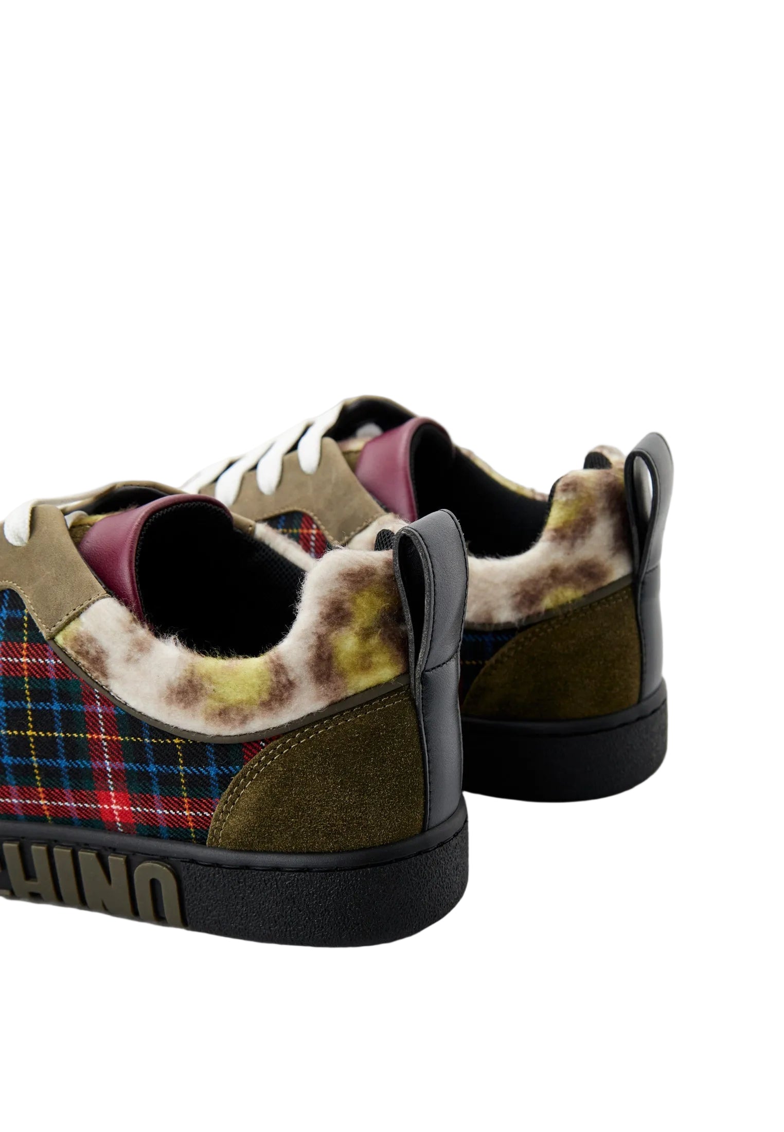 MOSCHINO COTURE Logo Patchwork Trainers Gr.42